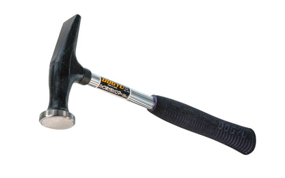Japanese Dogyu Narashi Sheet Metal Hammer. Hardened hollow steel handle with a cushion grip. 680 g  /  24 oz weight.  Made in Japan. 4962819006344