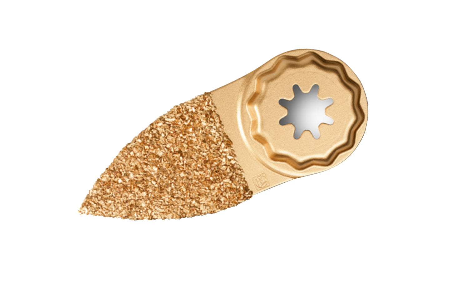 Fein Tools Carbide Rasp Blade "Finger Shape" - 002 Blade. For coarse grinding of filler material, tile adhesive, concrete, stone, & wood. For use in very narrow & hard-to-reach spots in channels, grooves, openings & rabbets. Also for mold-making, on curves, in slots & artistic work. Finger shape, coated on both sides.