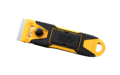 This Olfa "GSR-2" Stainless Steel Blade Mini Glass Scraper offers rugged scraping capabilities in a compact size. Whether working with paint, adhesives, caulk & more, this pocket-sized scraper is an excellent choice for any scraping applications. 091511230291. Olfa Glass Scraper Blade. 40 mm blades. Made in Japan