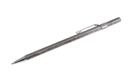 This carbide tipped Japanese pocket etching pen is a versatile tool that can be used in woodworking, metal marking, scratching, scribing, ceramics, plastics, & other uses. Good grip & a carbide tip. Great for machinists, engravers, mechanics & craftspeople. Model E-1 - Giken Kogyo, Co. LTD.   Made in Japan. Giken Tool