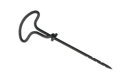 High quality Gimlet tools are hardened to the end of the flute, & the screw thread is specially annealed to make sure that it is not easily broken. The double spiral flutes are machined. Commonly used to bore shallow holes in wood, usually for screws. 3 mm Size. Made in France. Screw starter. 