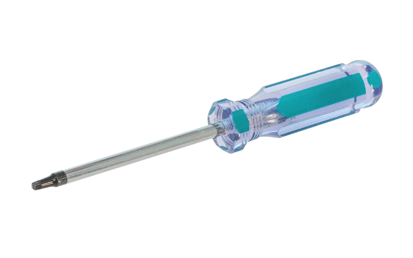 This GreatNeck Robertson #2 Square Tip Screwdriver has chrome plated blades made of chrome vanadium steel precision ground & sand blasted tips. Made in USA. 076812000538. Model CRO2.