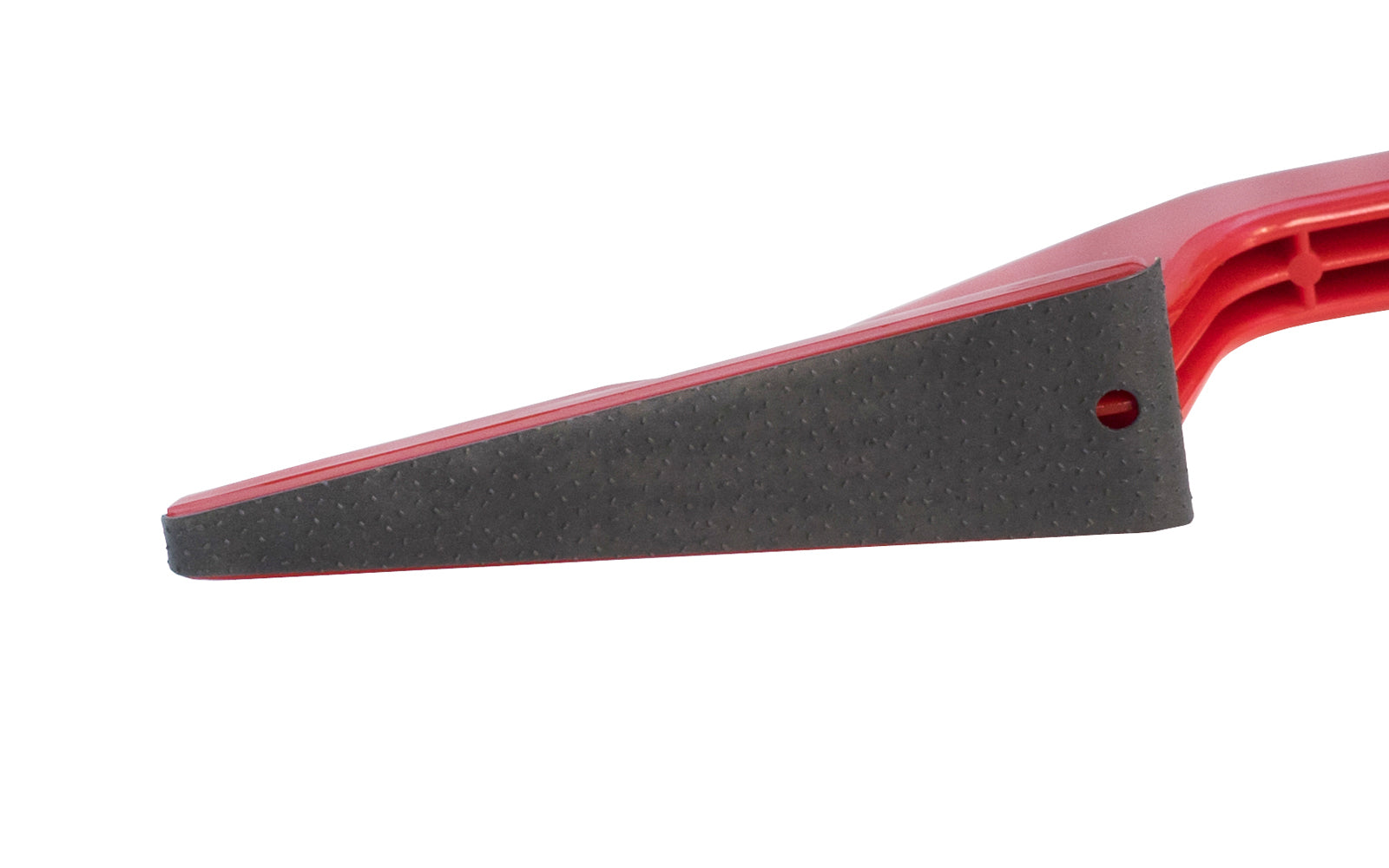 Triangle-shaped rasp hand sander made by Tajima Tools in Japan. Designed for sanding wood, aluminum, plastic materials, it's a great for tight areas. Coarse grit. Sands 6x faster than sandpaper & lasts about 100x longer. Blade is replaceable, See here for replacement blade. Model SA20A. Made in Japan. 4975364050472
