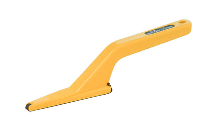 Triangle-shaped rasp hand sander made by Tajima Tools in Japan. Designed for sanding wood, aluminum, plastic materials, it's a great for tight areas. Medium grit. Sands 6x faster than sandpaper & lasts about 100x longer. Blade is replaceable, See here for replacement blade. Model SA20C. Made in Japan. 4975364050489