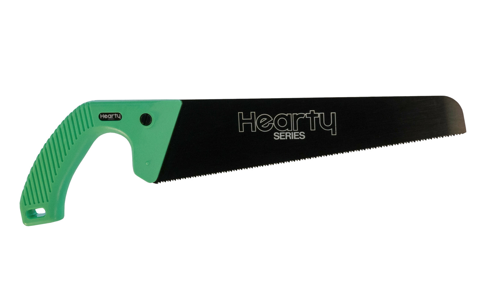 This Japanese Hearty wood craft saw cuts on the push & pull stroke. Stainless steel 240 mm blade with black finish. Hearty brand. 13 TPI. Made in Japan