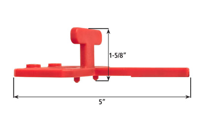 The FastCap Hinge Jig locates the centerline for a hinge. It mounts easily into the 5mm holes & using the cursor to draw a centerline. If cabinets don’t have a 5mm holes, use pins & align them along the edge of the cabinet, drill with 5mm driver bit in the drill guides. For Euro style cabinets & finding hinge's center