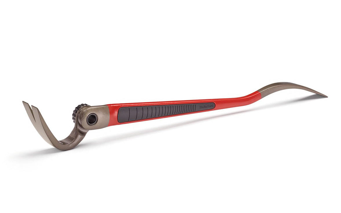 Hultafors adjustable wrecking bar is made with high quality steel with ergonomic rubber-clad handle. Adjustable to nine different positions. The claw is optimized for pulling out nails. The curved section at the chisel makes space for the hand & minimizes the risk of crushing damage. Hultafors Model 209 SB - 824115U.