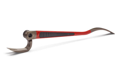 Hultafors adjustable wrecking bar is made with high quality steel with ergonomic rubber-clad handle. Adjustable to nine different positions. The claw is optimized for pulling out nails. The curved section at the chisel makes space for the hand & minimizes the risk of crushing damage. Hultafors Model 209 SB - 824115U.