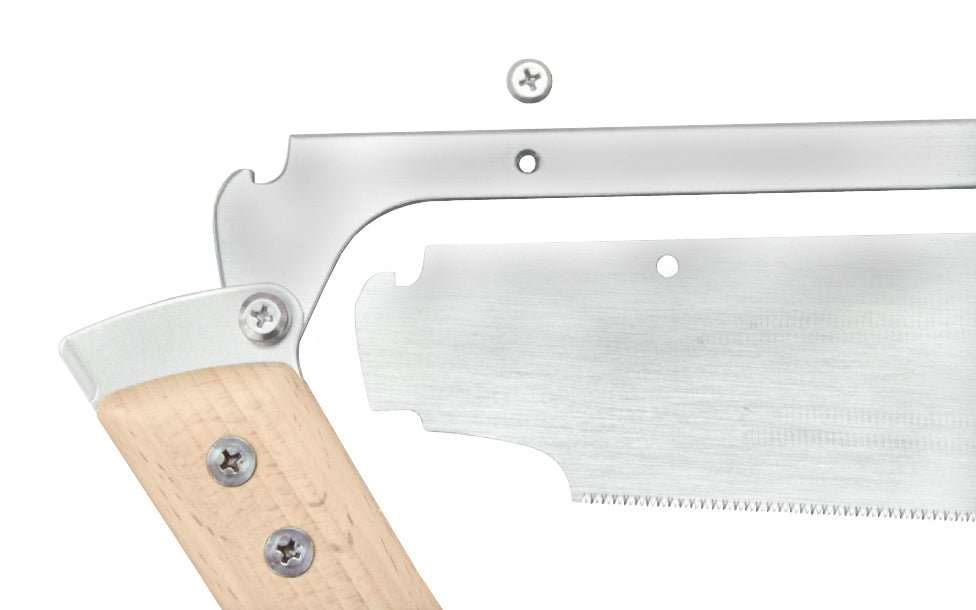 This Japanese Gyokucho Folding pull-saw "Orizuru" is a good all-purpose woodworking saw for carpentry work, making furniture, wood crafts, bamboo crafts. Saw is good for hard & soft woods, general timber & lumber, Ply wood, Bamboo material, Formica laminate, Laminated wood, & Particle board. Folding Saw. Made in Japan.