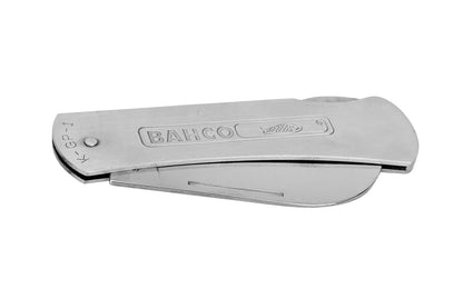  A quality Bahco Hook Shaped Foldable Stainless Pruning Knife for all gardening & pruning work such as flower cutting & cutting of twigs & young stems. Made of stainless steel. Foldable for safe transportation. Comfortable, very thin stainless steel handle. Thin design to fit into the pocket. Model K-GP-1. Made in UK.