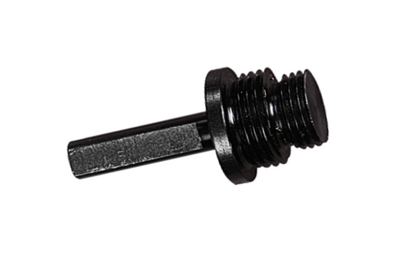 Starrett KA19 Hole Saw Arbor. Hole enlargement arbor. Replaces the pilot drill in any A1, A2 or A10 type arbors. Replacing the pilot drill, the KA19 allows diameters to be enlarged by attaching a saw of the same size to that of the existing hole. *Note: Arbor, chuck and hole saws in photo not included. 0049659016123