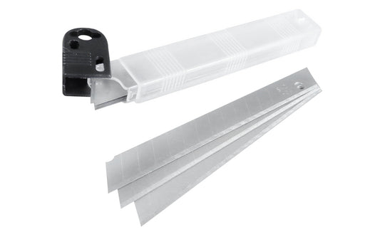 FastCap Kaizen Replacement Blades. Laser cut 0.4 mm thick snap off blades with hardened edge. Rust resistant. Sold as 10 blades in pack.  Replacement blades for the FastCap Kaizen Utility Knife. 663807050175