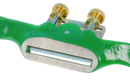 The Kunz Flat Spokeshave No. 151 is great for the shaping & smoothing of irregular curved wood surfaces, the shaping of chair seats, legs, & other curved wood details. The blade is 2-1/8" wide & rests at a 25° angle. Fully adjustable blade for depth of cut, resting at 25° angle.