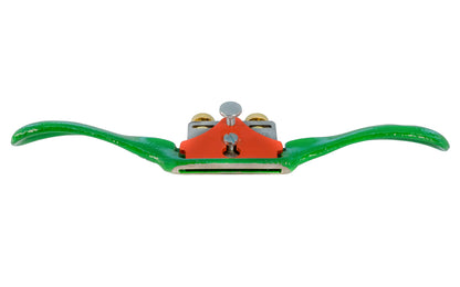 The Kunz Curved Sole Spokeshave No. 51AR offers smooth finishes & can be used on a variety of straight, flat & curved, concave & convex surfaces. Ideal for furniture makers & wood carvers. Round bottom style is useful for inside curves. Adjustable blade for depth of cut, resting at 25° angle. Made in Germany.