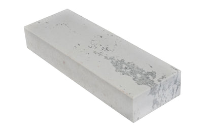 Made in USA · 6" Long  x  2" Wide  x  1" Thick ~ Model MAB-6-C ~ Soft Arkansas Stone ~ Extra-fine stone. Coarsest grained of the natural Arkansas stones & good for starting an edge on your tools & knives; commonly used after synthetic or oil stone. ~ Use mineral oil when sharpening - Bench Stone - With Wooden Box
