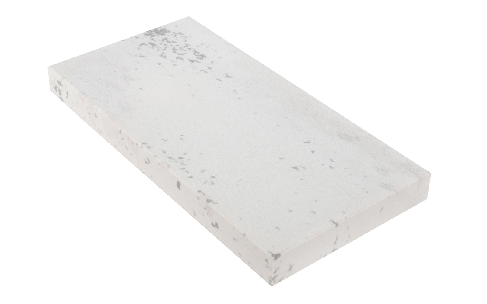 The Soft Arkansas Bench Stone with Wooden Box ~ 6" x 3" x 1/2" (Model MBC-6-C) is the coarsest-grained & good for starting an edge on your tools & knives.