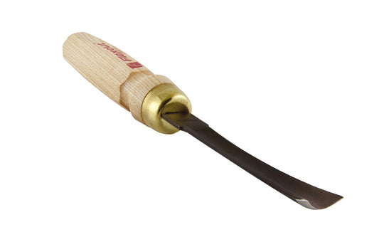 Made in USA • Model MC408 - High Carbon Steel Blade - Flexcut Mallet Carving Tool - Mallet Gouge - Carving Gouge - Shallow Sweep - regular curved gouge - Mallet gouge tool can be used by hand or struck with a mallet - Sculpture mallet gouge - Hardwoods - No. 8 Sweep - #8 Sweep x 13/16" (20 mm) wide blade - 651646084086 - Flexcut MLT Gouge -  MLT tool - MLT Mallet Gouge