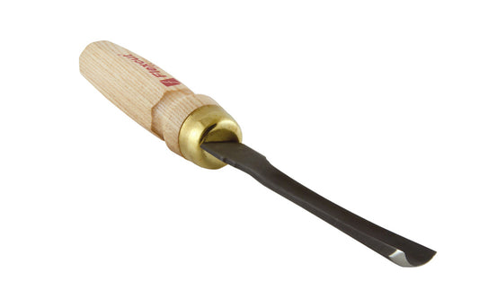 Made in USA • Model MC309 - High Carbon Steel Blade - Flexcut Mallet Carving Tool - Mallet Gouge - Carving Gouge - Shallow Sweep - regular curved gouge - Mallet gouge tool can be used by hand or struck with a mallet - Sculpture mallet gouge - Hardwoods - No. 9 Sweep - #9 Sweep x 1/2" (12 mm) wide blade - 651646083096 -  MLT tool - MLT Mallet Gouge