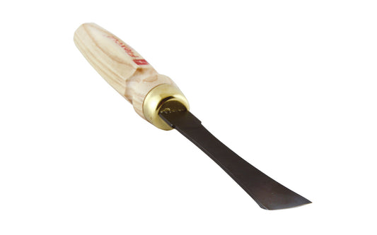 Made in USA • Model MC403 - High Carbon Steel Blade - Flexcut Mallet Carving Tool - Mallet Gouge - Carving Gouge - Shallow Sweep - Shallow curved gouge - Mallet gouge tool can be used by hand or struck with a mallet - Sculpture mallet gouge - Hardwoods - No. 3 Sweep - #3 Sweep x 1" (25 mm) wide blade - 651646084031 - MLT tool - MLT Mallet Gouge
