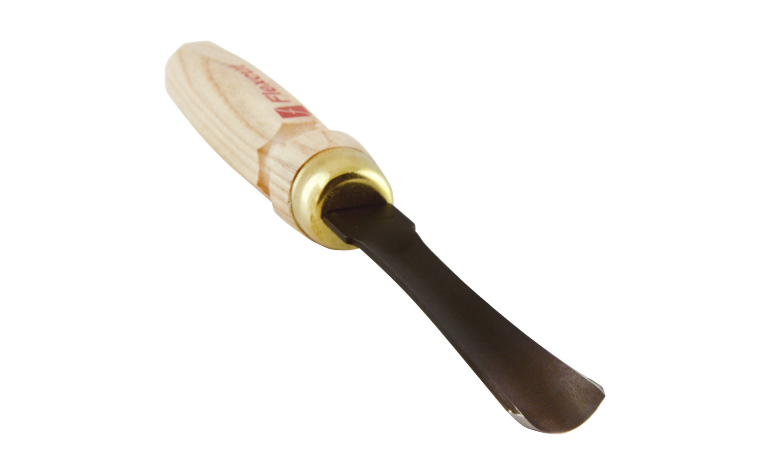 Made in USA • Model MC409 - High Carbon Steel Blade - Flexcut Mallet Carving Tool - Mallet Gouge - Carving Gouge - Shallow Sweep - regular curved gouge - Mallet gouge tool can be used by hand or struck with a mallet - Sculpture mallet gouge - Hardwoods - No. 9 Sweep - #9 Sweep x 3/4" (18 mm) wide blade - 651646084093 -  MLT tool - MLT Mallet Gouge -  MLT tool - MLT Mallet Gouge