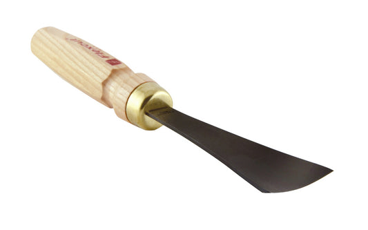 Made in USA • Model MC803 - High Carbon Steel Blade - Flexcut Mallet Carving Tool - Mallet Gouge - Carving Gouge - Shallow Sweep - Shallow curved gouge - Mallet gouge tool can be used by hand or struck with a mallet - Sculpture mallet gouge - Hardwoods - No. 3 Sweep - #3 Sweep x 2" (50 mm) wide blade - 651646088039 - MLT tool - MLT Mallet Gouge