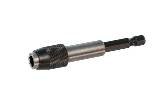Lutz Magnetic Bit Holder with Lock. 1/4" hex shank - Takes 1/4" shank bits. Model No. 23048. 052427230485