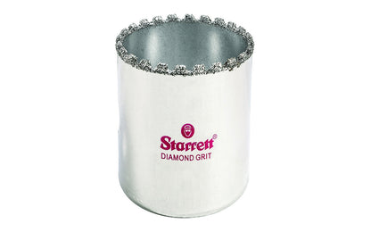 These Starrett diamond grit hole saws have synthetic diamond grit bonded over a durable steel platform. Capable of cutting through porcelain, glass, ceramics, brick, stone & concrete. High performance saws for non-metallic materials. Smaller diameter hole saws are great for kitchen & bathroom installations.