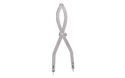 Malco nickel plated steel body fast adjusting scribers are designed making circles up to 32" (81 cm). Accurate adjustments can be made quickly for each task. Dividers Points can be easily resharpened or replaced. Made in USA.