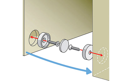 Neodymium Latch Magnet Kit - 2 Pack