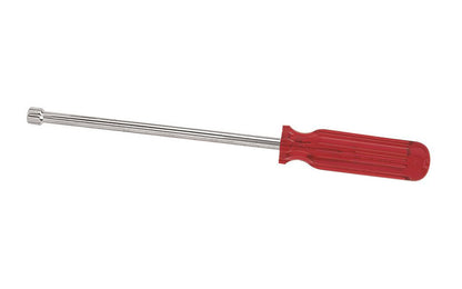 Klein Tools / Vaco 1/4" Nut Driver has a standard 6" shaft that works for most applications. The hollow shaft design facilitates work on stacked circuit boards and long bolt applications. Smooth Comfordome handles fit the palm of the hand comfortably. SAE Nut Drivers.    Made in USA.