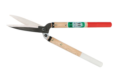 Professional Japanese Hedge / Shrub Shears made by Okatsune in Japan. Made of high quality Izumo Yasuki Steel, the cutting edges are very sharp & cut nicely. Excellent for topiary boxwood & hedges, & other various garden tasks such as trimming, shaping, thinning. Okatsune Model 216. 20" Overall Length. 4968779216007