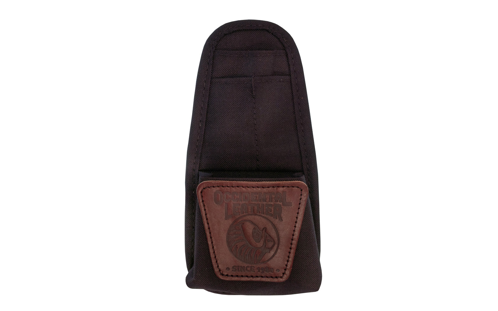 Occidental Leather 4 Pocket Tool Holder ~ 8505. This 4 Pocket Clip-On Tool Holder by Occidental Leather keeps your most commonly used tools right at your fingertips. It has pockets for utility knife, pencils and 35' tape (accepts FatMax). Made of industrial nylon material. Model 8505. 759244129106.  Made in USA.