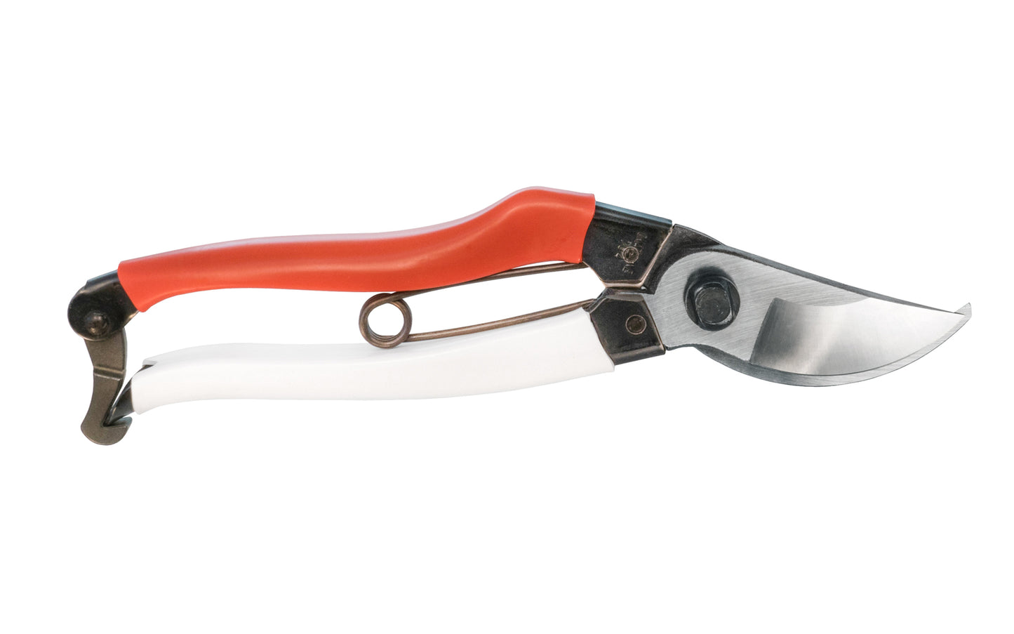 The Japanese Okatsune No. 104 bypass large pruners are excellent high quality elegant pruners. 8-1/4" long, large size model 210 mm. Quality Japanese Izumo Yasuki steel. 1" cutting diameter max (live). For various garden tasks such as trimming, pruning, thinning, & general purpose cutting. Made in Japan. 4968779104014