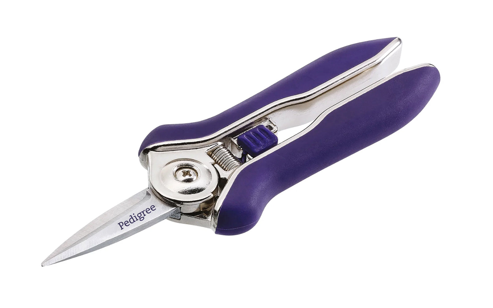 These Pedigree Mini Trimming Shears made by Bulldog Tools. 8 mm cutting diameter capacity. Stainless steel blade.  Bulldog Tools forged heads are tested to & exceed British standard BS3388.