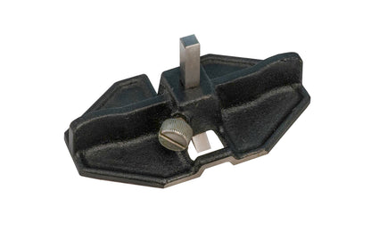 This small router plane has a small 1/4" high speed cutter blade that can be set for the depths of dados, grooves, & hinge mortises as well. The cutter blade is secured with the knurled screw. Model 8954900. 744391104083. Made by Rider / Soba.