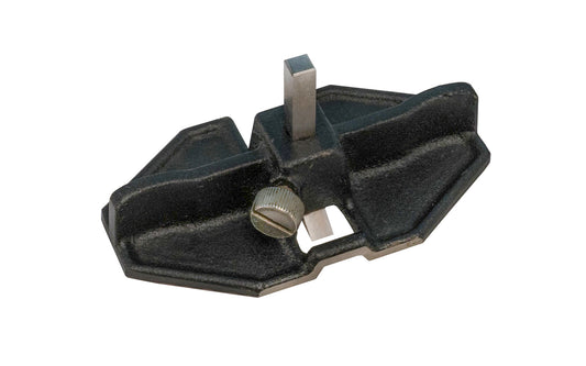 This small router plane has a small 1/4" high speed cutter blade that can be set for the depths of dados, grooves, & hinge mortises as well. The cutter blade is secured with the knurled screw. Model 8954900. 744391104083. Made by Rider / Soba.