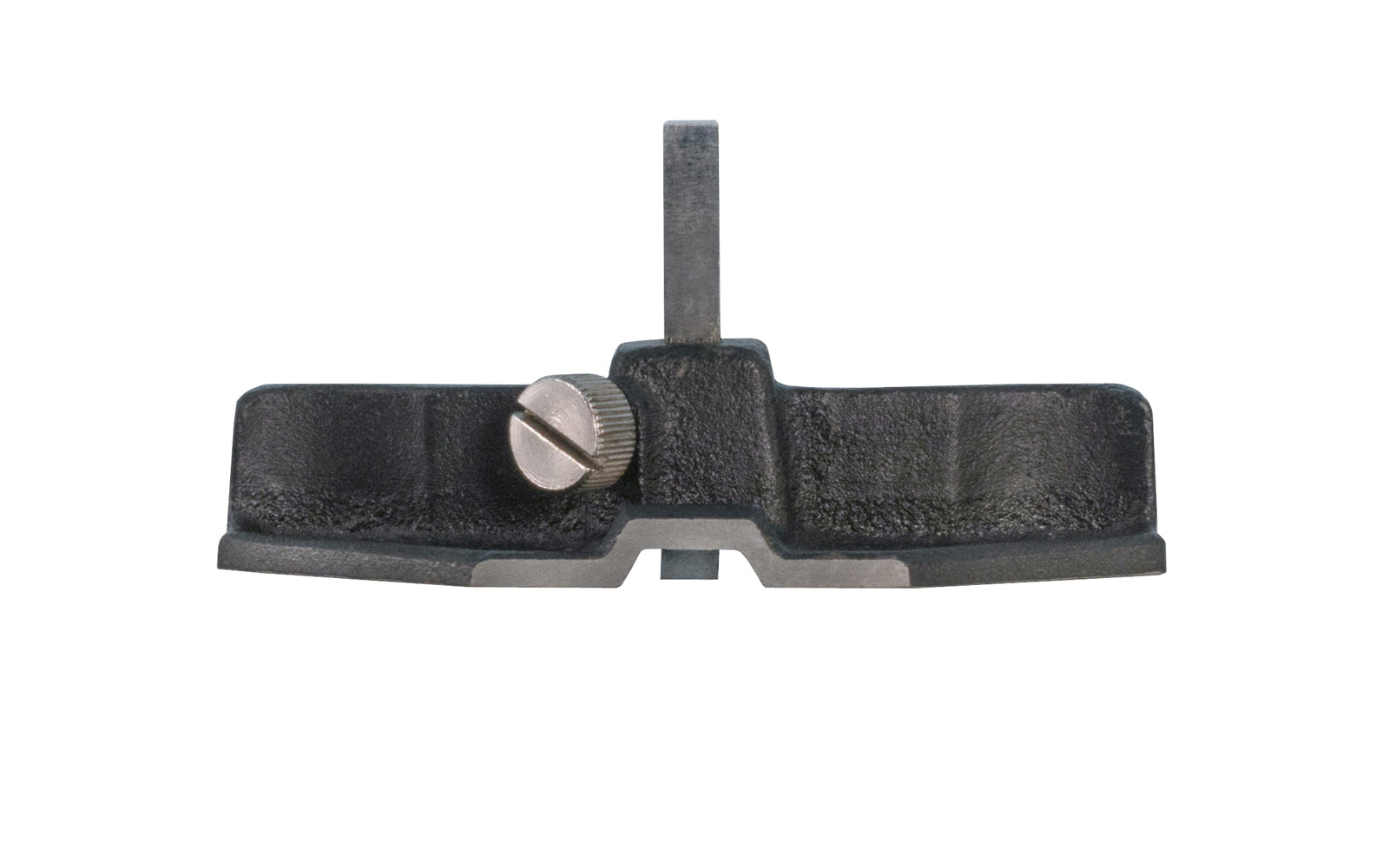 This small router plane has a small 1/4" high speed cutter blade that can be set for the depths of dados, grooves, & hinge mortises as well. The cutter blade is secured with the knurled screw. Model 8954900. 744391104083. Made by Rider / Soba.