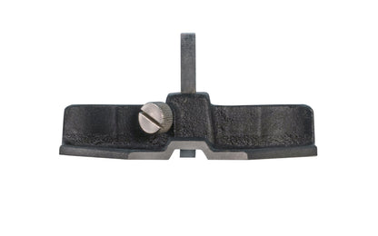 This small router plane has a small 1/4" high speed cutter blade that can be set for the depths of dados, grooves, & hinge mortises as well. The cutter blade is secured with the knurled screw. Model 8954900. 744391104083. Made by Rider / Soba.