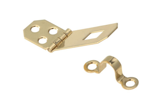 This mini hasp is designed for small chests, jewelry boxes, craft projects, etc. Surface mount. Sold as one hasp in pack. Includes screws. National Hardware Model N211-896