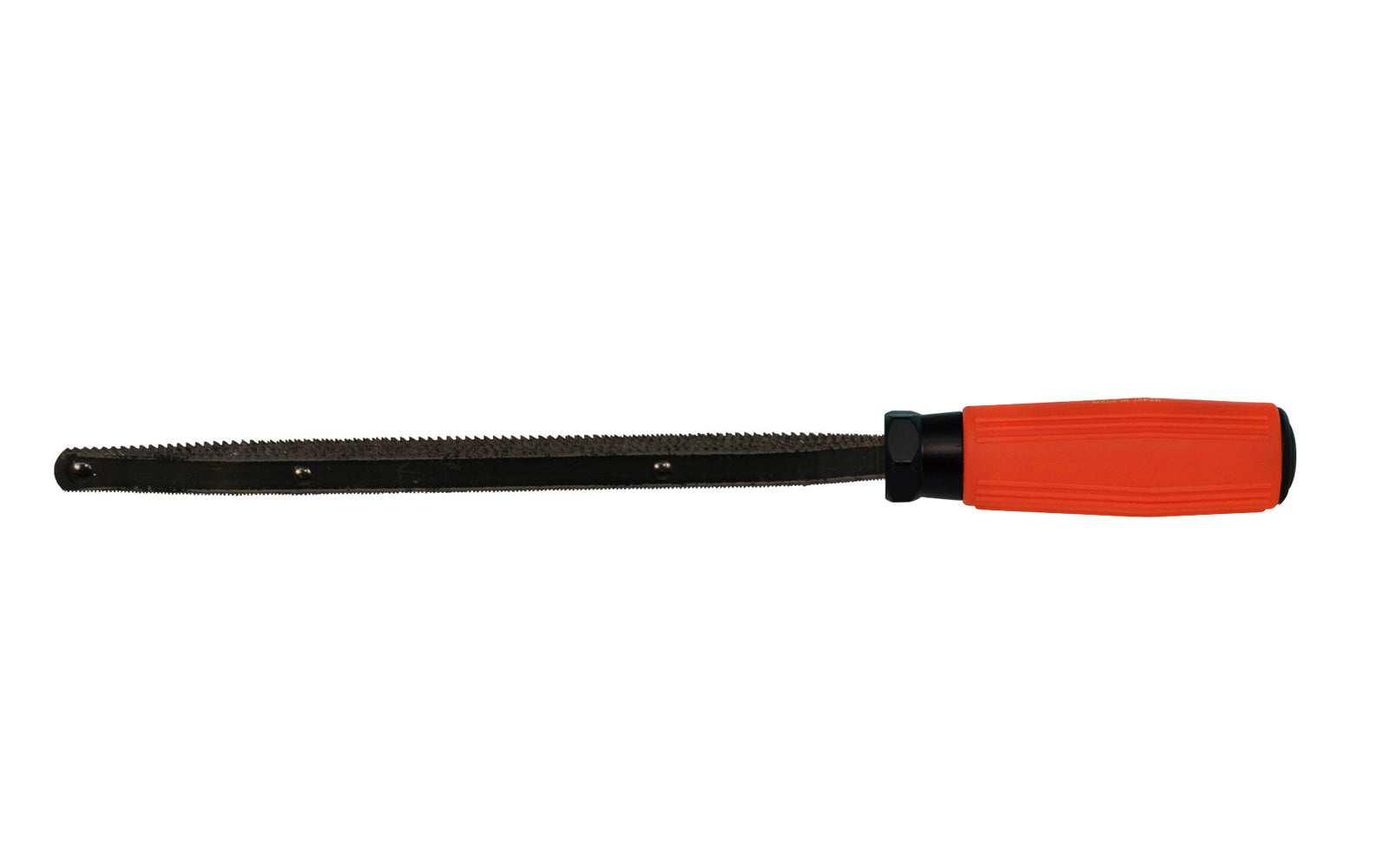 Japanese Shinto Saw Rasp. Made in Japan · High quality hardened steel teeth ~ Special design to prevent clogging with Coarse & Fine teeth ~ 9" long cutting rasp blade ~ Suitable for rough or fine work. Great for fast stock removal on wood, plastics, fiberglass, & even soft metals. Rubberized grip. 4986744610032