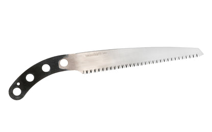 Japanese Silky Gomtaro Saw 240 mm blade is a coarse & thick pruning saw that is great for use on green wood & garden work. Teeth on saw blade have 8 TPI which allows for very fast aggressive cutting. Designed as a replacement blade for the Silky Gomtaro Saw 240 mm, but one could also use the blade for a custom handle