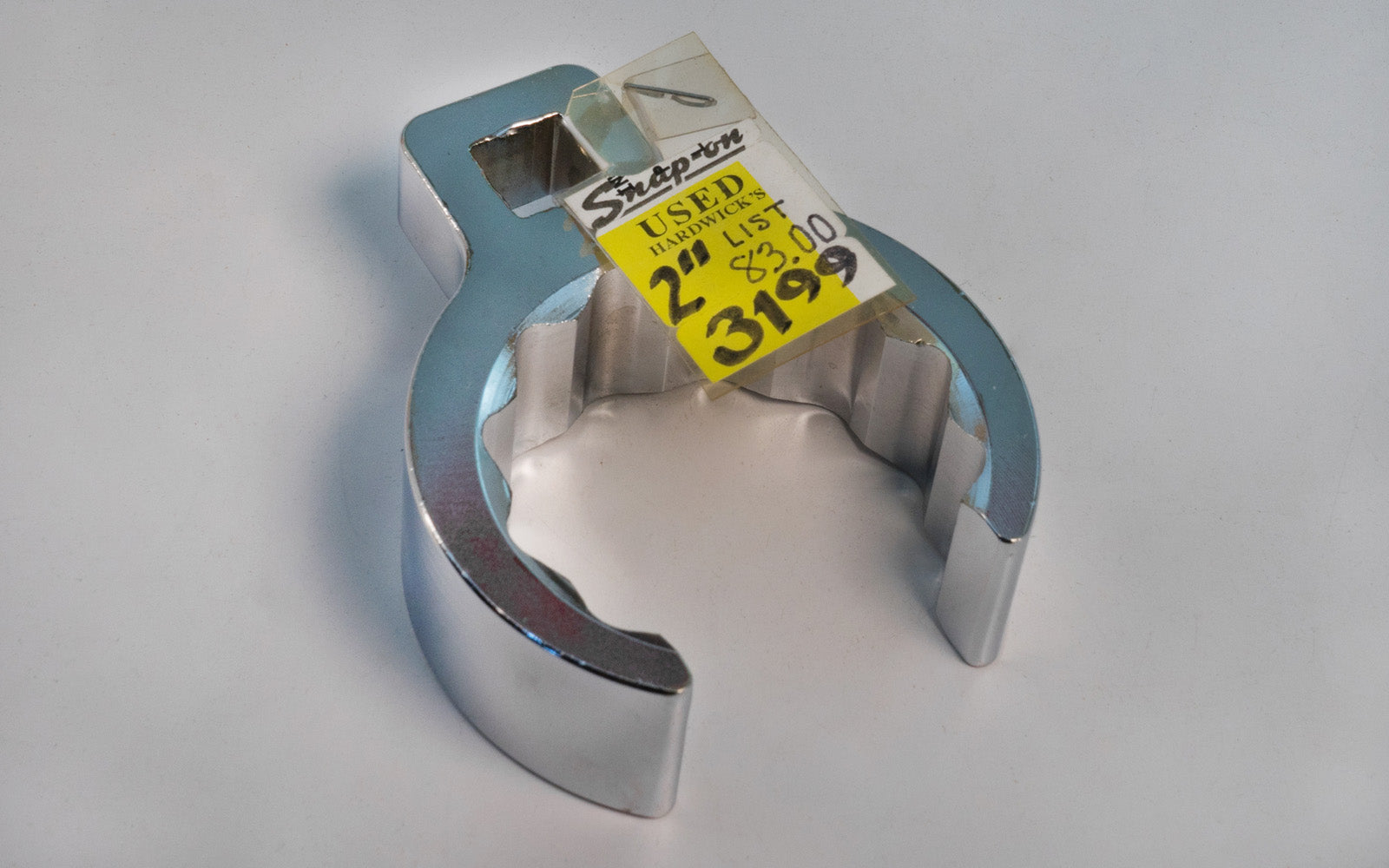 Snap-On 2" Crowfoot Wrench Model AN8508-32HD. 2" Size. 1/2" Drive. Made in USA.