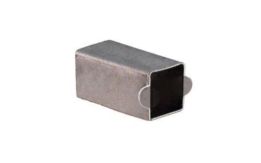 Vintage-style Hardware · Spindle sleeve (converter) allows a 9/32" (7 mm) wide door spindle to fit snugly in a 5/16" (8 mm) wide hub. Enables a firm & smooth doorknob operation. 5/8" long length. Spindle converter is made of steel material, & is zinc plated; sold as a single piece. 