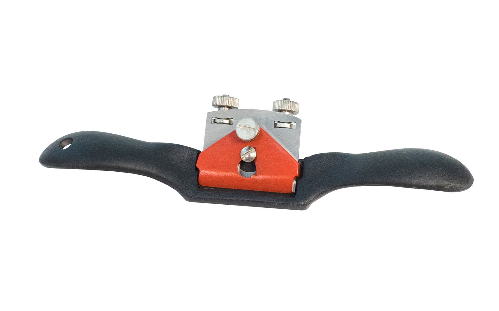 This spokeshave offers smooth plane-like finishes & used on a variety of straight, flat & curved & convex surfaces. Ideal for furniture makers & wood carvers. The flat bottom spokeshave is very versatile & works in most areas other than inside curves. Easy to adjust. Made by Rider / Soba. 744391103178. Model 895-1000