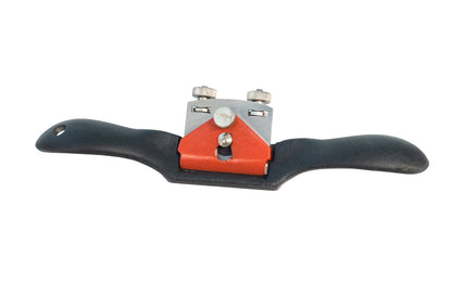 This spokeshave offers smooth plane-like finishes & used on a variety of straight, flat & curved & convex surfaces. Ideal for furniture makers & wood carvers. The flat bottom spokeshave is very versatile & works in most areas other than inside curves. Easy to adjust. Made by Rider / Soba. 744391103178. Model 895-1000