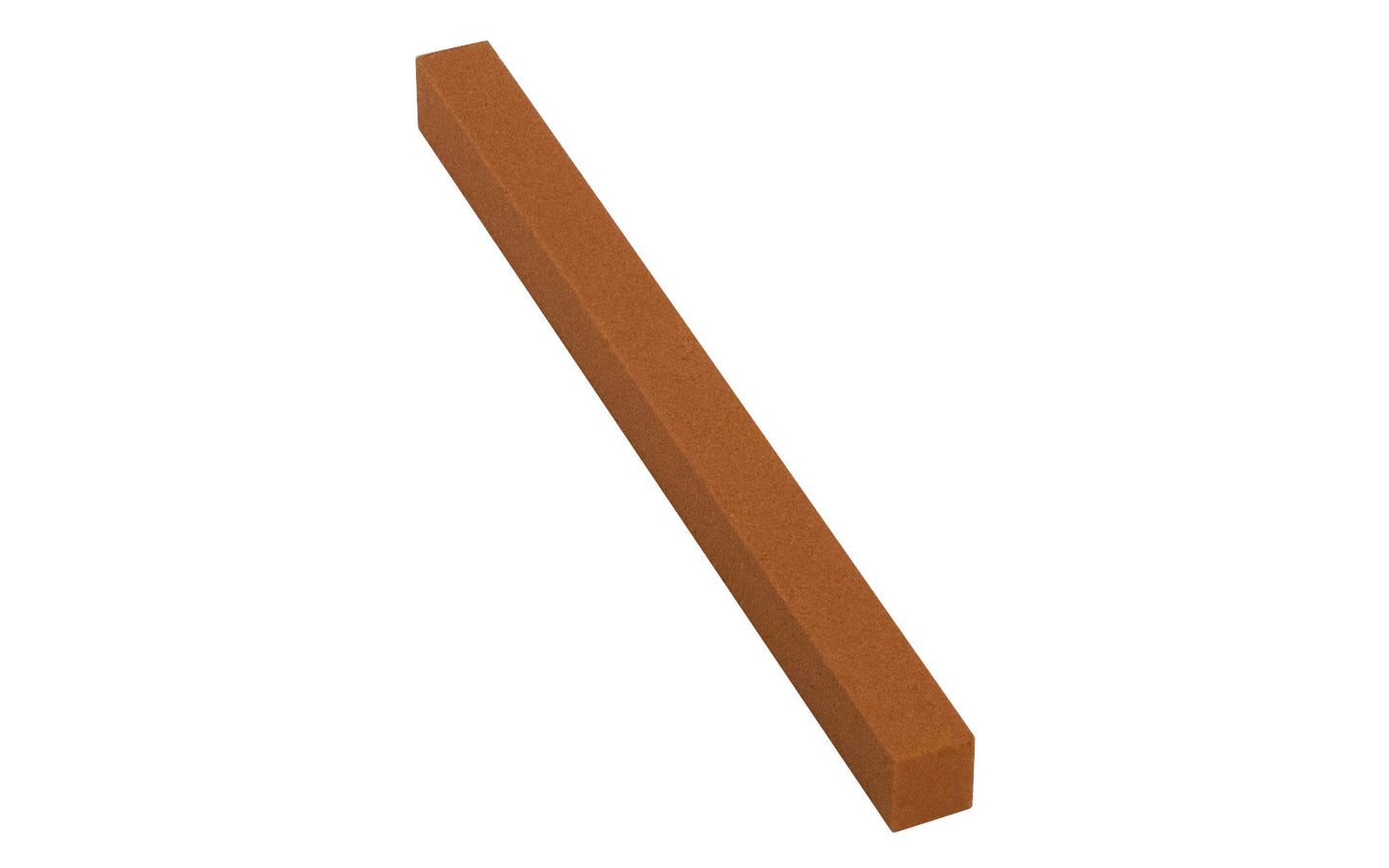 Square File Stone 4" x 1/4" - Made in USA. Norton