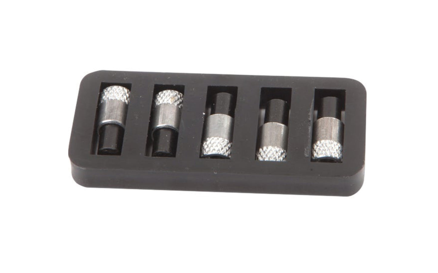 Replacement Striker Flints - 5 Pack. High quality replacement flints for Forney striker & many other standard screw-on type flint lighters. Made by Forney Industries.   Made in USA. Model 86122. 032277861220