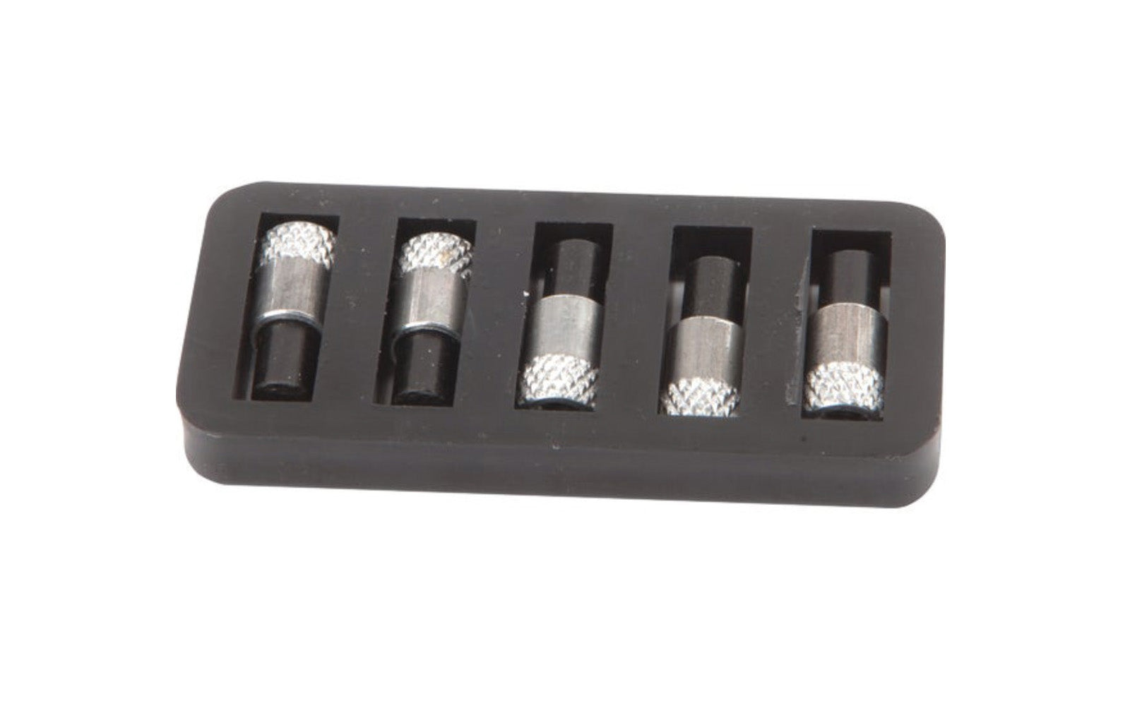 Replacement Striker Flints - 5 Pack. High quality replacement flints for Forney striker & many other standard screw-on type flint lighters. Made by Forney Industries.   Made in USA. Model 86122. 032277861220