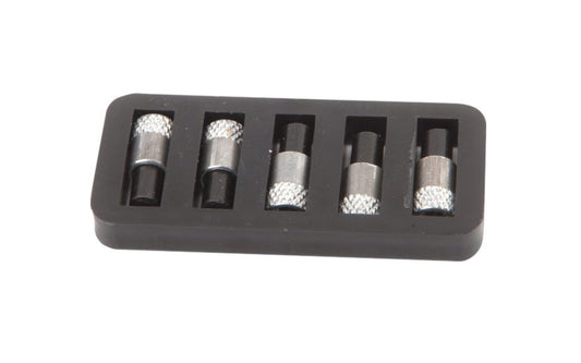 Replacement Striker Flints - 5 Pack. High quality replacement flints for Forney striker & many other standard screw-on type flint lighters. Made by Forney Industries.   Made in USA. Model 86122. 032277861220