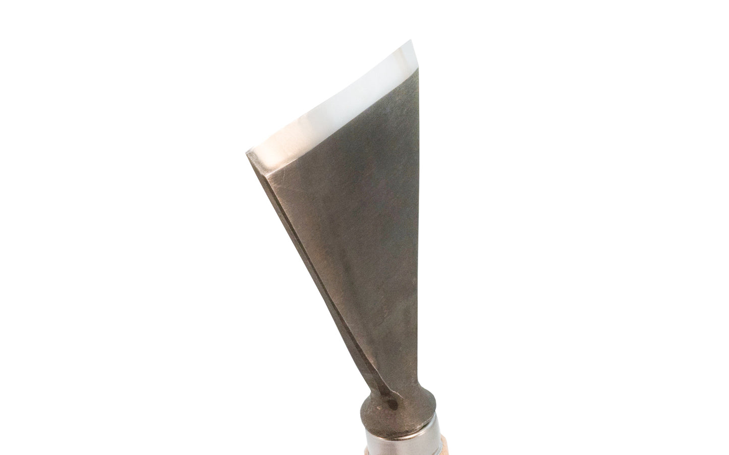 A 70 mm (2-3/4") wide heavy duty fishtail gouge with a #4 sweep made by Stubai Tools in Austria. Designed for heavy duty, flat, rough work, chip carving & relief work. 9-3/4" overall length.   Made in Austria.